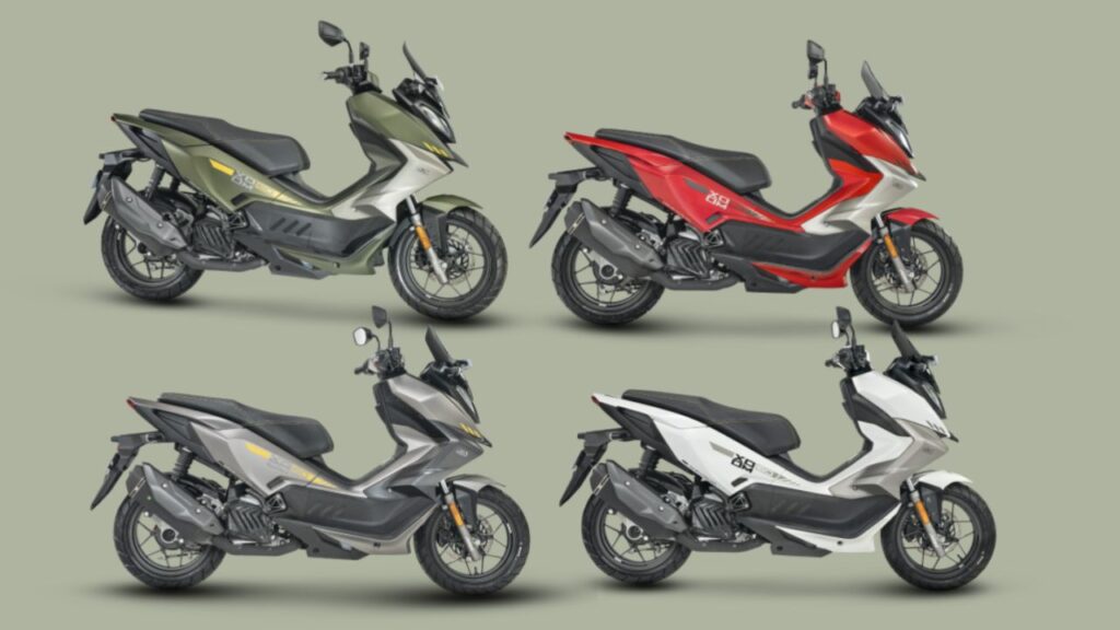 Hero Xoom 160 Colours