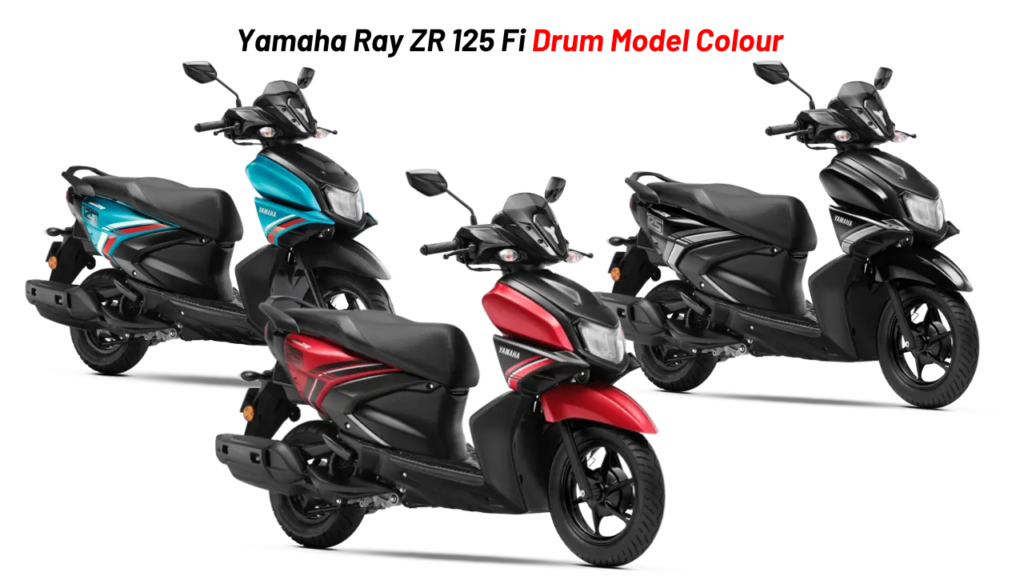 Yamaha Ray ZR 125 Fi Colours Drum